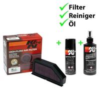 K&n Ricambio Filtro Aria + Set Pulizia BM-1299 BM-1299 + 99-5003EU