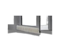 K. & N. Schurwolle 550 Paraspifferi per Porte in Lana Vergine, 80 cm, Colore Naturale