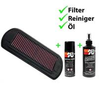 K&n Set Filtro Aria + Pulizia + Olio