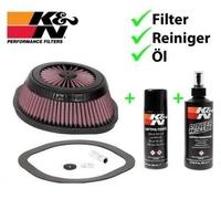 K&N Set Filtro Aria + Pulizia + Olio Cura