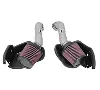K&N Typhoon Kit compatibile con Infiniti Q50 V6-3.7L F/I 2014-2015 - Argento (69-7083TS)