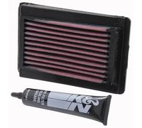 K&N YA-6604 HIGH-FLOW AIR FILTER™ DI RICAMBIO OE YAMAHA XT 660 X 2005