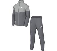 Tuta per ragazzi Nike Kids Dri-Fit Poly Knit Full Zip - smoke grey/light smoke grey/white - Grigio (M)