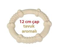 K Nylon Anello Pelle MASTICABILE Pollo 12 CM