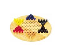 Goki Halma Gioco da Tavola Gioco di Legno Gioco per Famiglie HS054