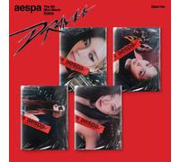 K-POP AESPA 4th Mini Album Drama Giant Random Ver. CD + 72p libretto + cartol...