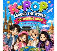 K-POP Around The World Colouring Book