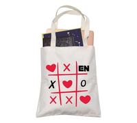 K-POP - Borsa per la spesa da viaggio, per amanti delle canzoni, riutilizzabile, regalo per fan della Corea del Sud, It, 35cm ( 13.78 inch ) * 38 cm ( 14.96 inch)