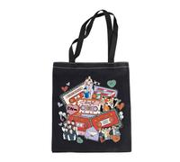 K-POP - Borsa per la spesa da viaggio, per gli amanti degli album Kpop, riutilizzabile, regalo per fan della Corea del Sud, Po-love-bk, 32cm ( 12.6 inch ) * 37 cm ( 14.57 inch)