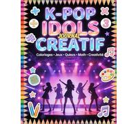 K-POP Cahier d'activités multi-jeux