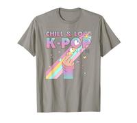 K Pop Chill & Love Maglietta
