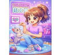 K-pop Coloring Book: A Stylish K-pop Inspired Coloring Journey With Idols, Stage Outfits and Aesthetic Concert Vibes for Teens and Adults