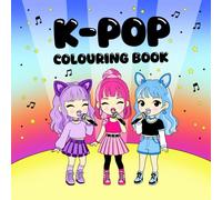K-POP Coloring Book: Illustrations for All Ages Fun & Creativity: Anime for all ages
