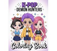 k-pop Coloring Book: Perfect colouring for kids who enjoy cute, creative, and relaxing designs