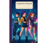 K Pop Composition Notebook - Crystal Night | Cute Wide Ruled Notebook for School, Teens & Kpop Fans, 6x9 in, 110 Pages.: Aesthetic Design | Soft Matte Cover | Perfect for Writing and Notes.