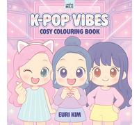 K Pop Cosy Vibes Colouring Book