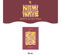 K-POP CRAVITY 4th Mini Album [NEW WAVE] US Ver. CD + 92p P.Book + 2p P.Card s...