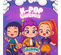 K-POP Cuties Coloring Book