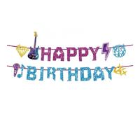 k pop d emom cacciatori decorazioni di compleanno striscione ·k popTheme forniture per feste di compleanno, decorazioni glitterate per ragazze