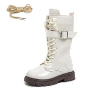 K-pop de-mon hun-ters Stivali per bambini e ragazze, imbottiti, in gomma, classici stivali invernali con cerniere laterali, 6 con pile, 27.5 EU