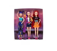 K-POP Demon Hunter Girl Group Dolls LumimiraZoe 11" Vinyl Figures (3-Pack)