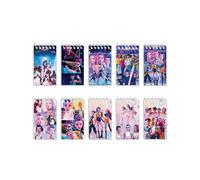 K-Pop Demon Hunters 10pcs Blank Notebook Set 6x10cm Journal Diary