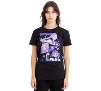 K-Pop Demon Hunters Anime Huntrix Huntr/X Ladies T Shirt, Black, Women's