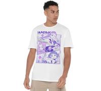 K-Pop Demon Hunters Anime Huntrix Huntr/X T Shirt, Black, Bianco, S Unisex-Adulto