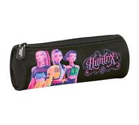 K-POP Demon Hunters - Astuccio rotondo per bambini, ideale per bambini dai 5 ai 14 anni, comodo e versatile, qualità e resistenza, 20 x 7 cm
