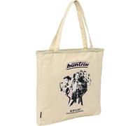 K-POP Demon Hunters BORSA SHOPPING Bag HUNTRIX 38x36x6,5cm BEIGE Originale Safta