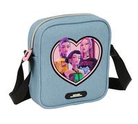K-POP Demon Hunters - HUNTR/X - Borsa a tracolla piccola, borsa per bambini, ideale per bambini dai 5 ai 14 anni, comoda e versatile, resistenza, 16 x 4 x 18 cm