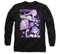 K-Pop Demon Hunters Huntr/X Maglietta Anime Manica Lunga Adulto Unisex (TV20293)
