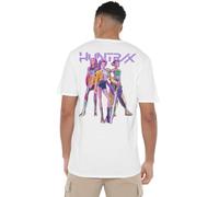K-Pop Demon Hunters Huntrix Huntr/X Band Pose (Back Print) Unisex T Shirt, White, X-Large