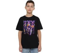 K-Pop Demon Hunters Huntrix Huntr/X Golden Trio Pose T Shirt, Black, 12-13 Jahre Unisex Kids