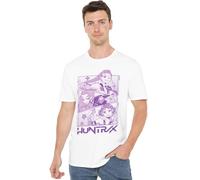 K-Pop Demon Hunters Huntrix Huntr/X Manga Panels Trio Unisex T Shirt, White, 5XL