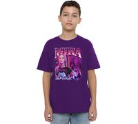 K-Pop Demon Hunters Huntrix Huntr/X Mira Bootleg Kids T Shirt, Lilla, 7-8 Jahre Unisex-Bambini e Ragazzi