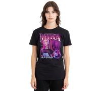 K-Pop Demon Hunters Huntrix Huntr/X Mira Bootleg Ladies T Shirt, Black, L Women's