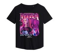 K-Pop Demon Hunters Huntrix Huntr/X Mira Bootleg - Maglietta da Donna, Nero, L