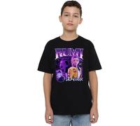 K-Pop Demon Hunters Huntrix Huntr/X Rumi Bootleg T Shirt, Black, 3-4 Jahre Unisex Kids