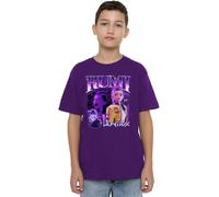 K-Pop Demon Hunters Huntrix Huntr/X Rumi Bootleg T Shirt, Purple, 7-8 Jahre Unisex Kids