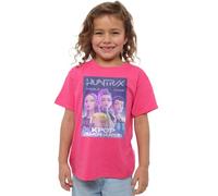 K-Pop Demon Hunters Huntrix Huntr/X World Tour Billboard Kids T Shirt, Fucsia, 5-6 Jahre Unisex-Bambini e Ragazzi