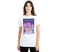 K-Pop Demon Hunters Huntrix Huntr/X World Tour Billboard Ladies T Shirt, White, M Women's