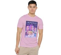 K-Pop Demon Hunters Huntrix Huntr/X World Tour Billboard Unisex T Shirt, Light Pink, XXL