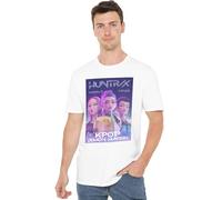 K-Pop Demon Hunters Huntrix Huntr/X World Tour Billboard Unisex T Shirt, White, 4XL