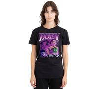 K-Pop Demon Hunters Huntrix Huntr/X Zoey Bootleg Ladies T Shirt Canottiera, Nero, S Donna