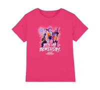K-Pop Demon Hunters Huntrix It's My Birthday Group Kids T Shirt, Hot Pink, 5-6