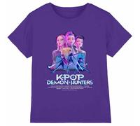 K-Pop Demon Hunters - Maglietta, Lilla, 9-11 Jahre