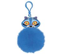 K-Pop Demon Hunters Portachiavi con pompon (Derpy) con licenza ufficiale, accessorio per borsa, accessorio da collezione per videogiochi, zaino, borsa, regalo per fan