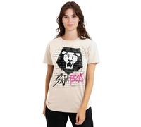 K-Pop Demon Hunters Saja Boys Graffiti Wall Ladies T Shirt, Natural, L Women's