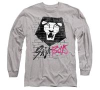 K-Pop Demon Hunters - Saja Boys Graffiti Wall Unisex Long Sleeve T Shirt, Heather Grey, Small